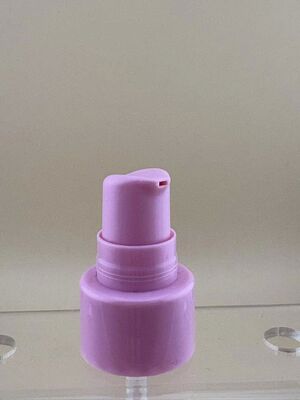 Cosmetische roze lotion crème behandeling pomp 20/410 voor huidverzorging essentiële olie glazen fles