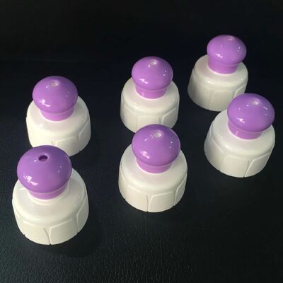 24/410 28/410 Glanzige sluiting Water Sport Fles Plastic Push Pull Cap