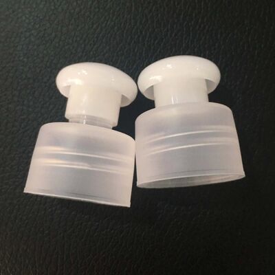 Aangepaste kleur kunststof draaikroondop 24/410 28/400 fles push-pull dop