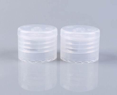 Glad oppervlak flesdeksel 24 28 mm knijpshampoofles plastic flip-dop