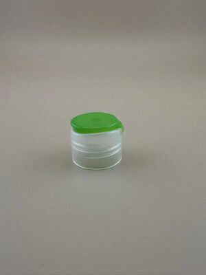 24/410 Twee-kleurig plastic flip-top deksel voor flessen
