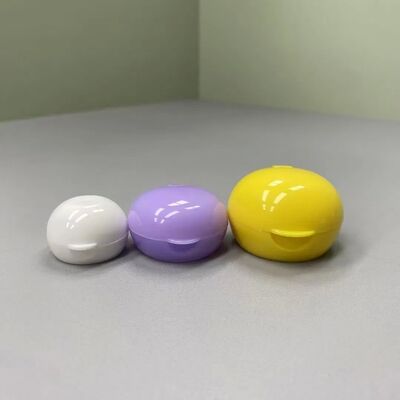 Plastic PP kleurrijke wasmiddel schroef Flip Top Cap vloeibare shampoo fles