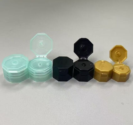 Octagonvorm 24mm Flip Top Caps Plastic Speciale vorm Snap Caps