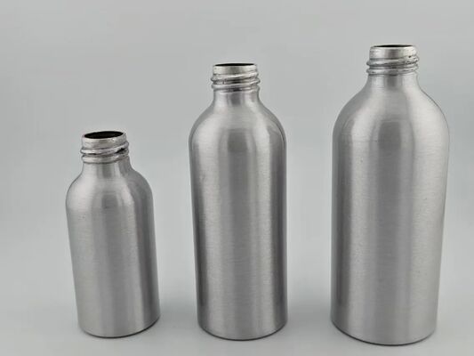 Lege aluminium cosmetische verpakking Waterlotionfles Metalen verpakkingscontainer