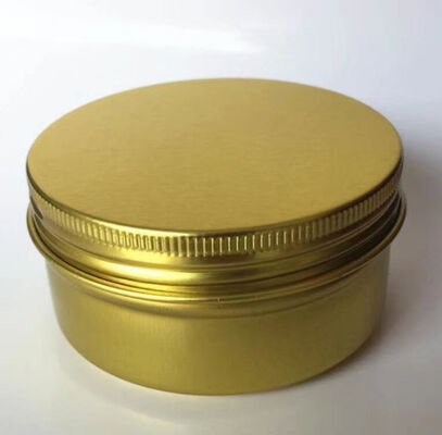 5 ml 15 ml 30 ml 50 ml 100 ml 150 ml 200 ml Aluminiumvat Goud Aluminium tin pot voor cosmetische crème Verpakking Metalen Aluminium pot