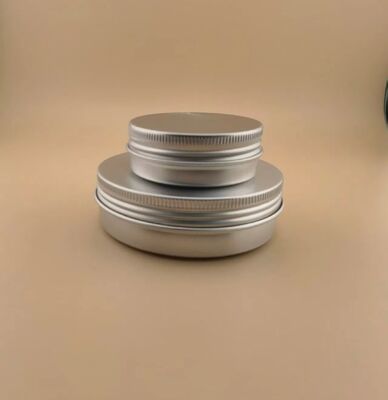 Aluminium lipbalsemvatkas 50 ml 60 ml Aluminium tinvaten 60 gram 100 ml Aluminium kaars pot voor thee