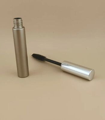 Wimperborstel in flesje met gouden aluminium schroefdeksel voor dames