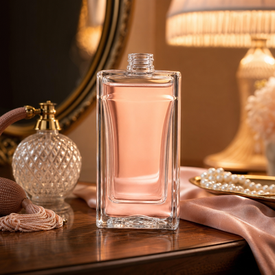 Warm verkoop Op maat gemaakte cosmetische verpakking 100 ml Duurzame glasfles Parfumfles