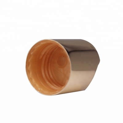 Kosmetische Bovenkant van de Aluminium Gouden Schijf, k901-5 Nonspill Flip Top Bottle Lids