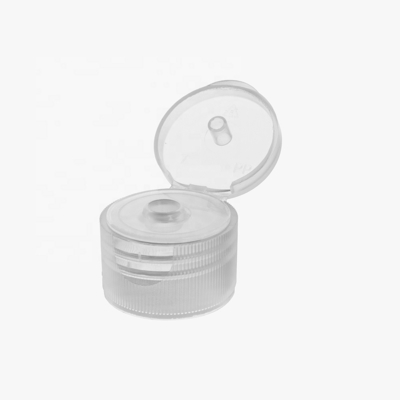 K902-1 Flip Top Plastic Cap ISO14001 Niet-toxische Transparante 18/20/24/28mm