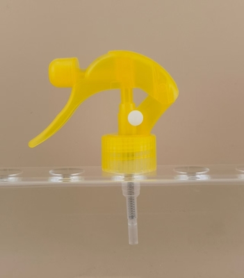 Geel mini-trigger sproeier K604-1 voor huishoudelijke reiniging