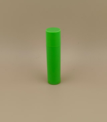 Kleine Gladde Groene Lipbalsemverpakking met Roze Deksel voor Lippenstiften