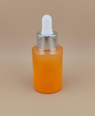 Duidelijke geleidelijke verandering Oranje Matte Ronde Druppelfles K-GBL30 voor Essence