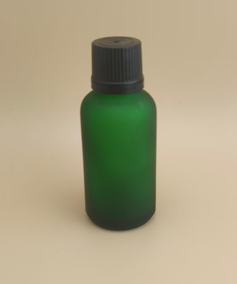Delicaat ontwerp Duidelijke donkergroene glazen fles voor Essence