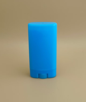Blauw plat gladde lippenbalsem verpakking 2307 voor lippenstift
