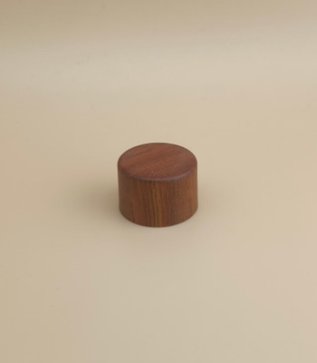 Houtnerf Kunststof Ronde Gladde Dop voor Cosmeticaflessen