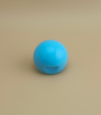 Sky Blue Plastic Smooth Spherical Lid voor cosmetische flessen