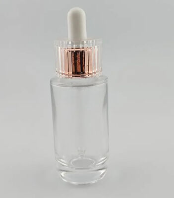 30 ml doorzichtige serum voor huidverzorging essentiële olieflessen voor glas