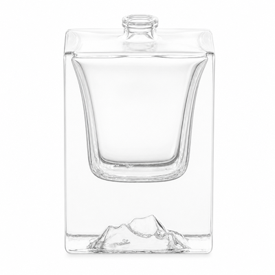 Hoge kwaliteit super helder leeg parfum glas 50 ml flessen glas parfum fles