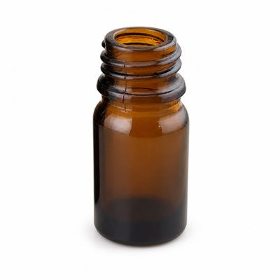 Cosmetische verpakking Essentiële oliefles Amber glasfles